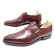 CHAUSSURES CROCKETT & JONES SAVILE 9E 43 MOCASSINS A BOUCLE CUIR MONK SHOES 685€