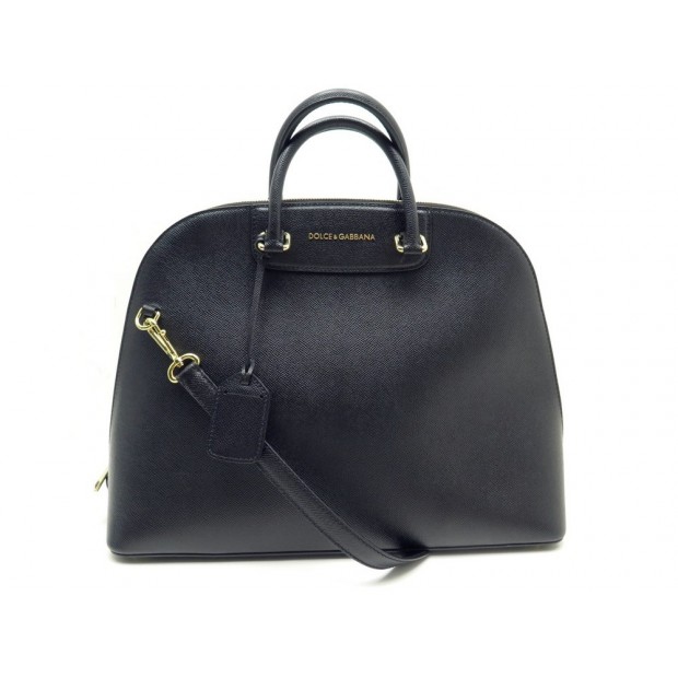 SAC A MAIN DOLCE & GABBANA CUIR NOIR 