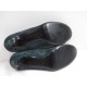 CHAUSSURES ROGER VIVIER BELLE DE NUIT ESCARPINS 40 EN DAIM VERT + SAC SHOES 570