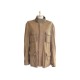 BLOUSON BERLUTI SAHARIENNE 50 L EN CUIR CAMEL VESTE MANTEAU LEATHER JACKET 6200€