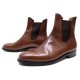 CHAUSSURES WESTON CHELSEA BOOT CUIR MARRON 10E 44 + EMBAUCHOIRS