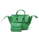 NEUF SAC A MAIN CELINE TIE BAG CUIR VERT 