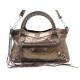 NEUF SAC A MAIN BALENCIAGA 103208 CLASSIC FIRST EN CUIR MARRON BRONZE BAG 1245€