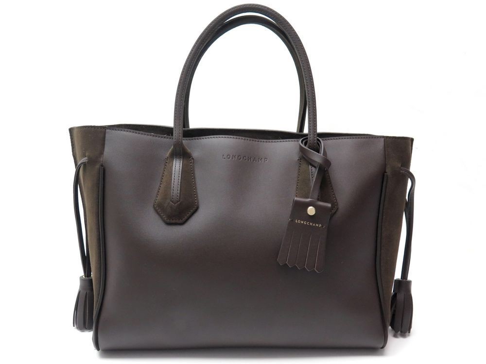 sac longchamp daim