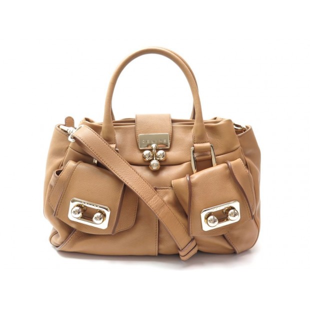 NEUF SAC A MAIN CELINE BLOSSOM MM BANDOULIERE CUIR CAMEL LEATHER HANDBAG 1450€