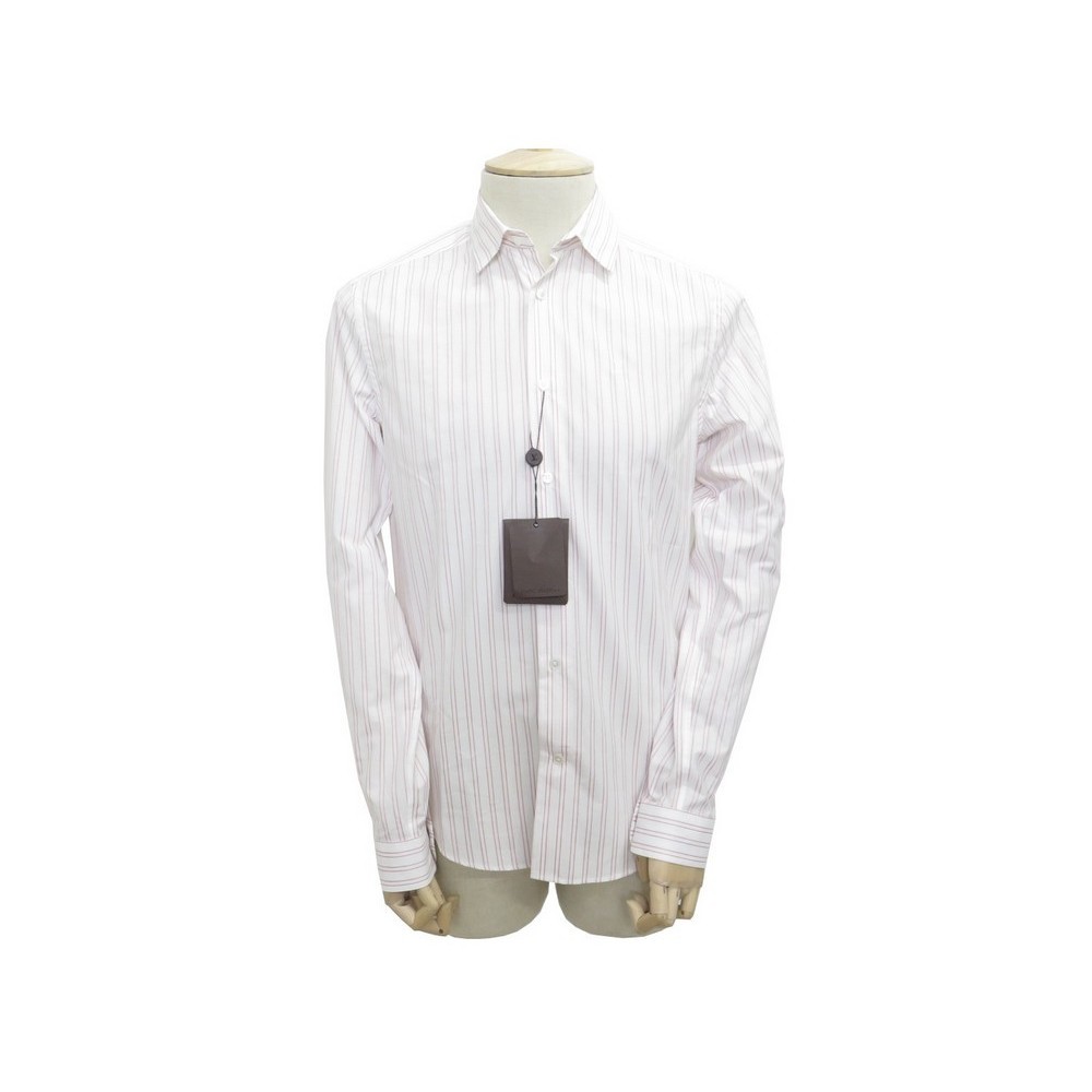 chemise louis vuitton m 48 homme en coton blanc