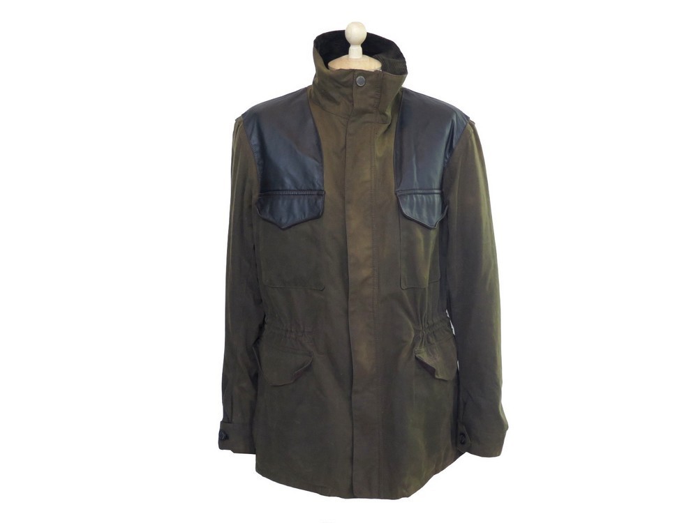 barbour land rover traveller wax jacket