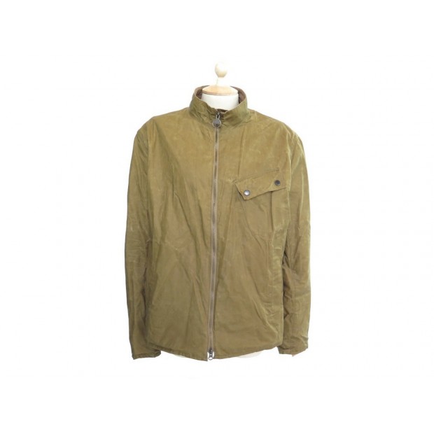 BLOUSON BARBOUR INTERNATIONAL ASPECT WAX JACKET 52 L EN COTON HUILE COAT 215€