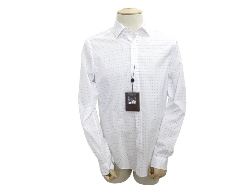 chemise louis vuitton l 50 homme en coton blanc