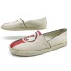 NEUF CHAUSSURES LOUIS VUITTON ESPADRILLES POSTCARD BEIGE 39.5 + BOITE SHOES 420 