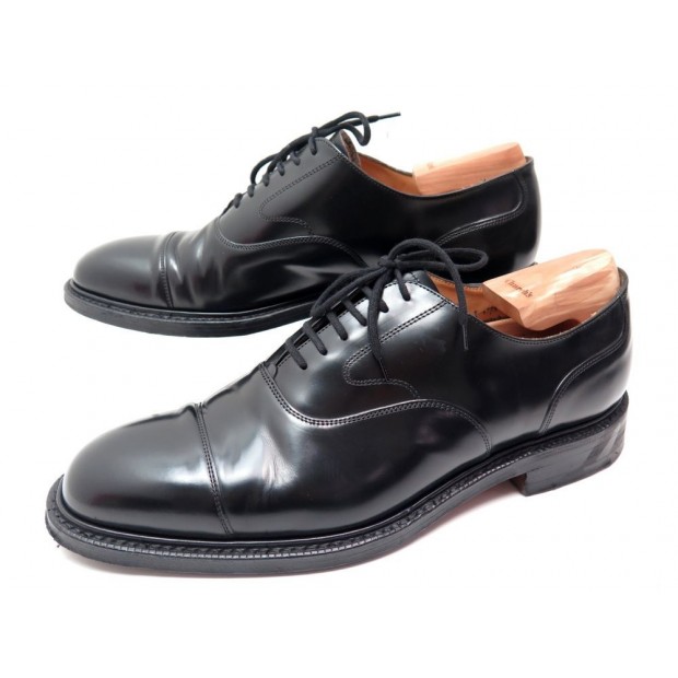 CHAUSSURES CHURCH'S LANCASTER 9F 43 RICHELIEU CUIR NOIR + EMBAUCHOIRS SHOES 762€