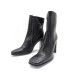 CHAUSSURES FREE LANCE BOTTINES A TALONS 36.5 CUIR NOIR LEATHER BOOTS SHOES 400€