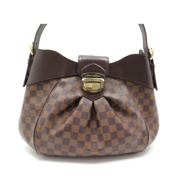 NEUF SAC A MAIN LOUIS VUITTON SISTINA GM DAMIER EBENE 