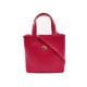 SAC A MAIN MAC DOUGLAS SHOPPING BAG BANDOULIERE CUIR ROUGE 