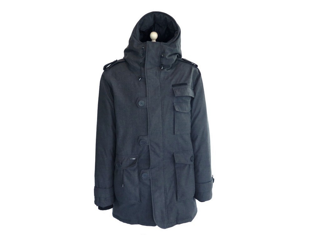 Nobis Shelby Nobis Winter Jacket Mens Parka Green Army Shelby