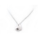 COLLIER TIFFANY & CO PENDENTIF COEUR ET CHAINE 40CM ARGENT MASSIF NECKLACE 320€