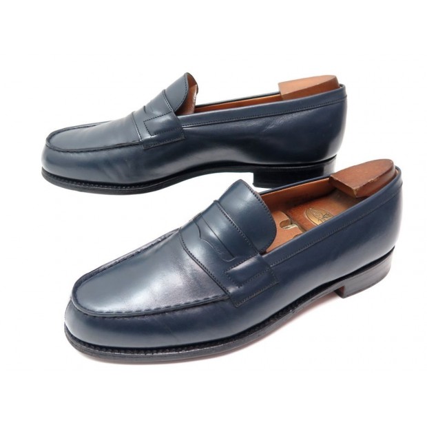 CHAUSSURES JM WESTON MOCASSINS 180 8.5C 42 42.5 CUIR EMBAUCHOIRS LOAFERS 670€