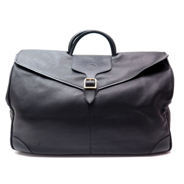 SAC DE VOYAGE A MAIN LONGCHAMP 55 CM EN CUIR NOIR BLACK TRAVEL BAG LUGGAGE 650€