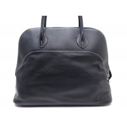 NEUF SAC A MAIN HERMES BOLIDE 40 DE VOYAGE EN CUIR SAKKAM NOIR TRAVEL BAG 6000€