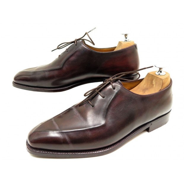 CHAUSSURE BERLUTI CUIR BORDEAUX T42 