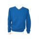 NEUF PULL ERIC BOMPARD COL V 52 L EN CACHEMIRE BLEU HOMME MEN BLUE CASHMERE 250€