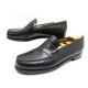 NEUF CHAUSSURES JM WESTON 180 8C 42 MOCASSINS EN CUIR NOIR EMBAUCHOIR SHOES 670€