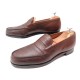 RARE CHAUSSURES JM WESTON MOCASSINS 8C 42 EN CUIR DE PECARI 