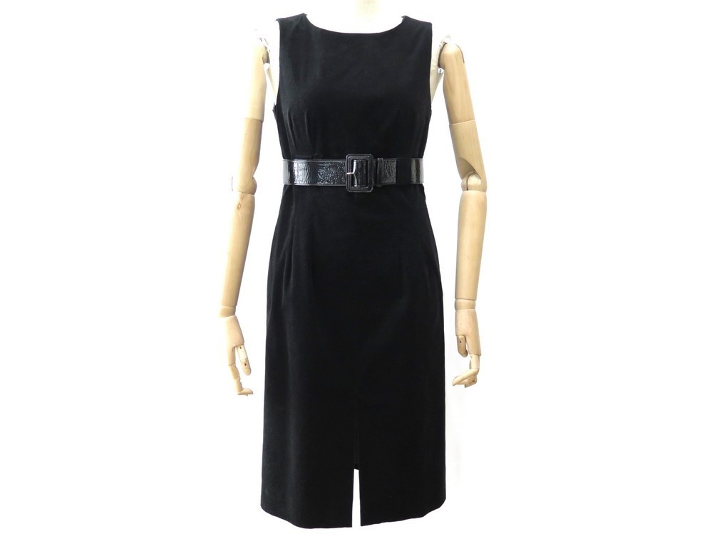 robe noir velour