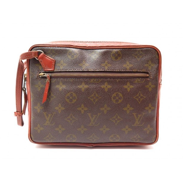 VINTAGE TROUSSE DE TOILETTE LOUIS VUITTON SAC MONOGRAM TOILETRY POUCH HAND BAG