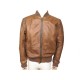 BLOUSON MATCHLESS CUIR MARRON 1 2 3 