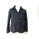 BLOUSON BARBOUR JONES MWX0735NY92 52 L COTON HUILE BLEU MANTEAU BLUE COAT 630€