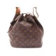 VINTAGE SAC A MAIN LOUIS VUITTON PETIT NOE PM CABAS TOILE MONOGRAM LV BAG