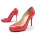 CHAUSSURES CHRISTIAN LOUBOUTIN FIFI 1000 37.5 CUIR VERNI PATENT COURT SHOES 515€