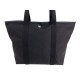 NEUF SAC A MAIN HERVE CHAPELIER CABAS SAC SHOPPING TOILE NOIR HANDBAG PURSE 185