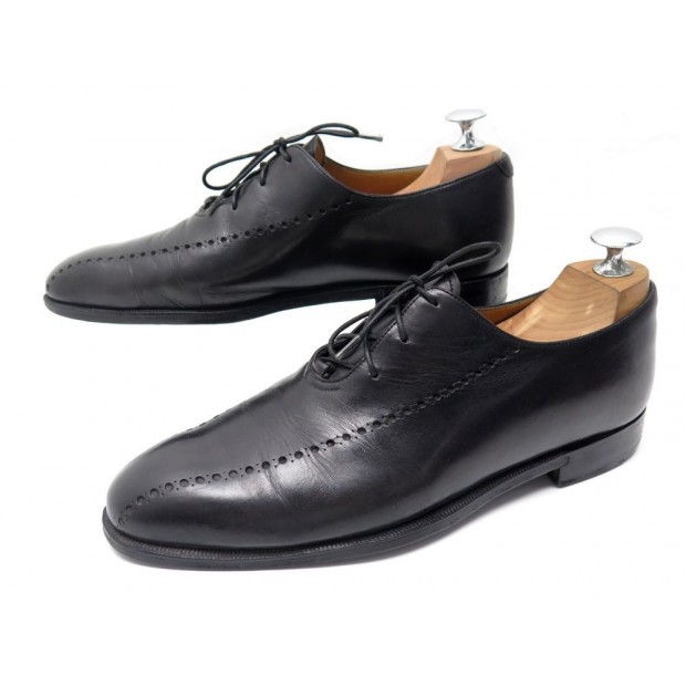 CHAUSSURES BERLUTI ALESSANDRO PERFORATION RICHELIEU 6.5 40.5 CUIR SHOES 1580€