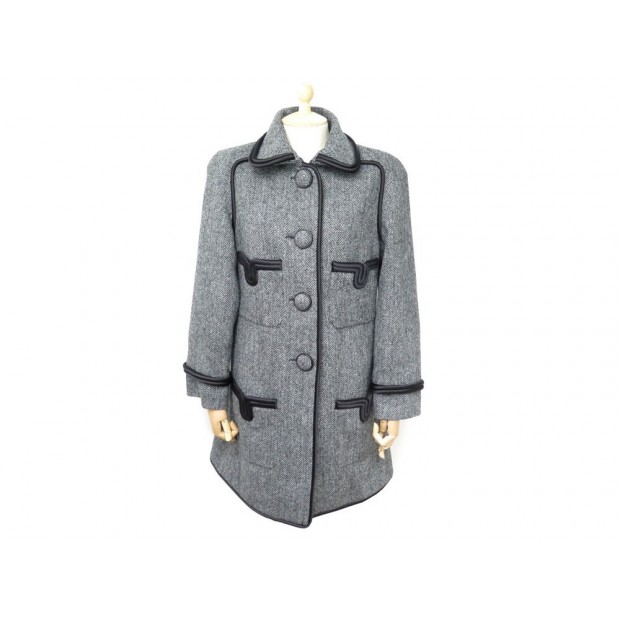 NEUF MANTEAU CHANEL GRIS 