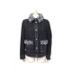 NEUF VESTE CHANEL P54559 40 M EN TOILE NOIRE BLOUSON BLACK CANVAS JACKET 3500€