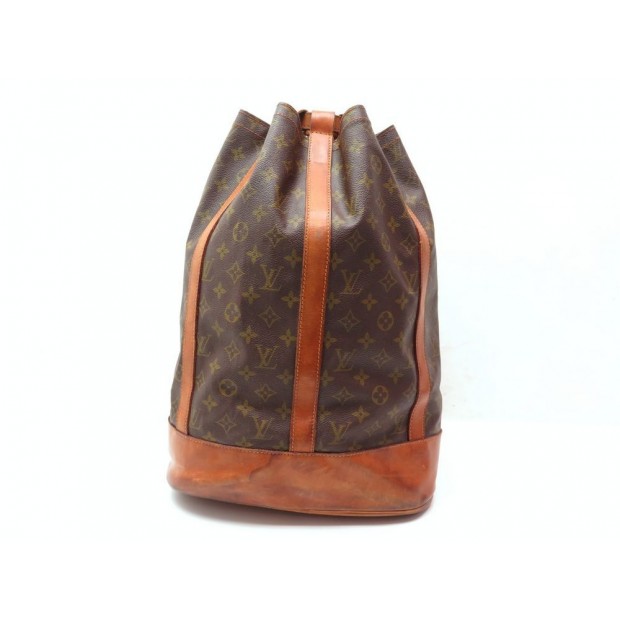 VINTAGE SAC A DOS LOUIS VUITTON RANDONNEE GM TOILE MONOGAM MARRON BACKPACK 1500€