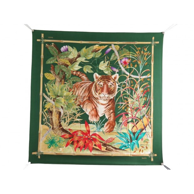  FOULARD GUCCI BAMBOO TIGRE 