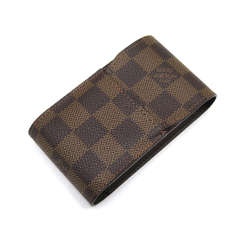 Louis Vuitton Damier Ebene Mobile Etui Phone and Cigarette Case 5LK122 –  Bagriculture