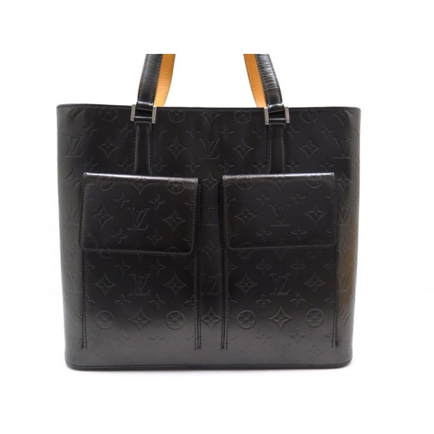 louis vuitton willwood black monogram matte leather large shoulder bag