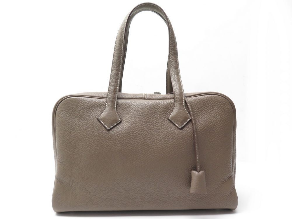 main hermes victoria 2 ii 35 cuir taurillon