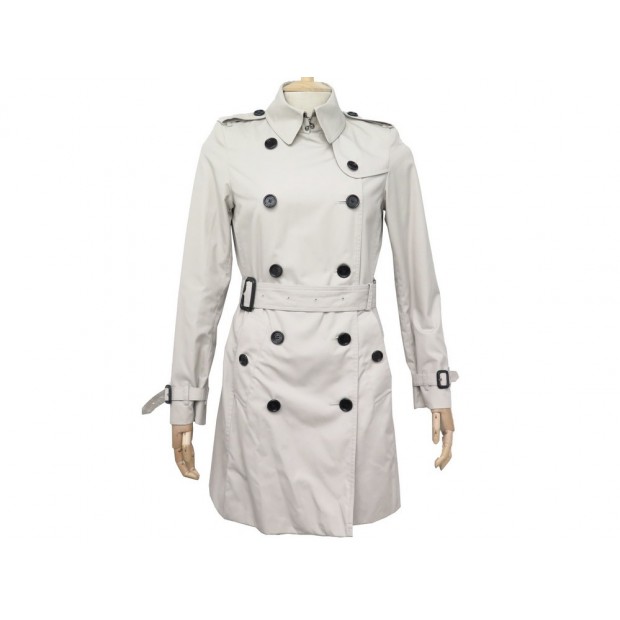 IMPERMEABLE BURBERRY CINTRE T 36 S AVEC CEINTURE COTON BEIGE TRENCH COAT 1750€