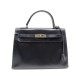  SAC HERMES KELLY 33 CUIR NOIR 