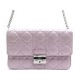 NEUF SAC A MAIN CHRISTIAN DIOR MISS PROMENADE CANNAGE PM CUIR ROSE HANDBAG 1650€