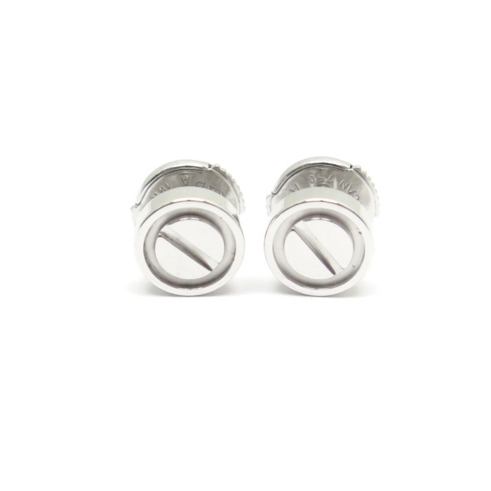 oreilles cartier love b8301256 or gris 18k