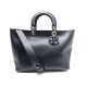 NEUF SAC A MAIN DIOR DIORISSIMO MM M2902PVTW BANDOULIERE CUIR NOIR PURSE 3350€