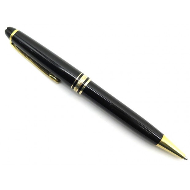 VINTAGE STYLO BILLE MONTBLANC MEISTERSTUCK CLASSIQUE 10883 RESINE NOIR PEN 360€