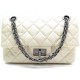 SAC A MAIN CHANEL MINI TIMELESS CUIR MATELASSE ECRU 2.55 BANDOULIERE PURSE 3550€