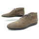 NEUF CHAUSSURES TOD'S 9.5 IT 44 FR BOTTINES EN DAIM BEIGE DEER BOOTS SHOES 390€